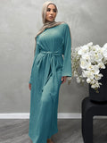 Saudi Style Belted Abaya