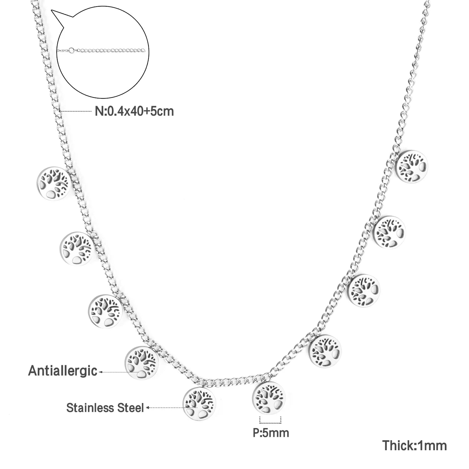 Golden Star Heart Necklace