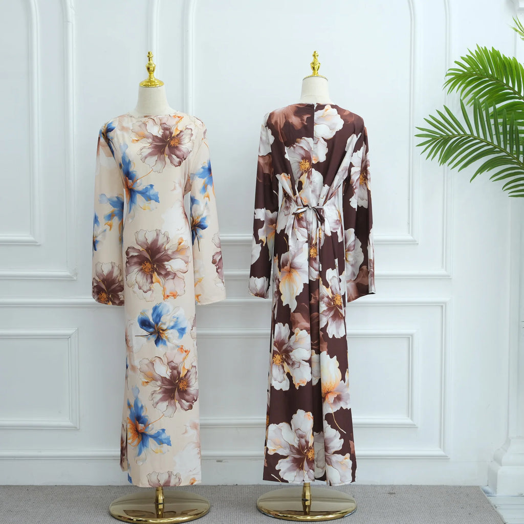 Turkish-Inspired Printed Kaftan
