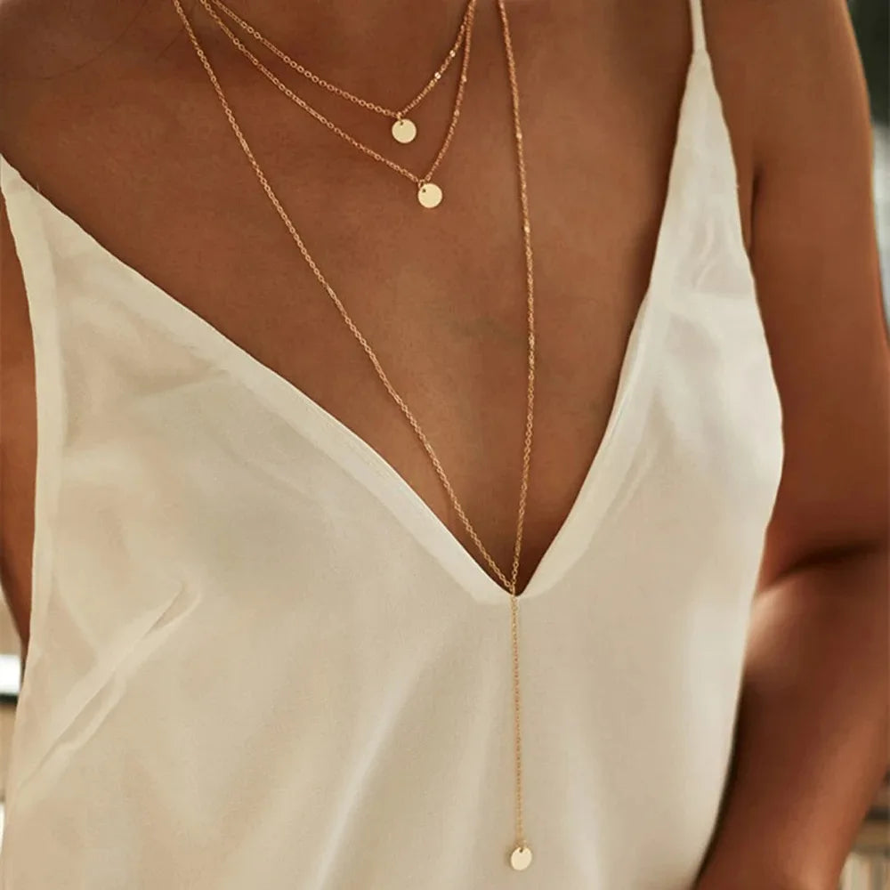 Elegant Coin Necklace