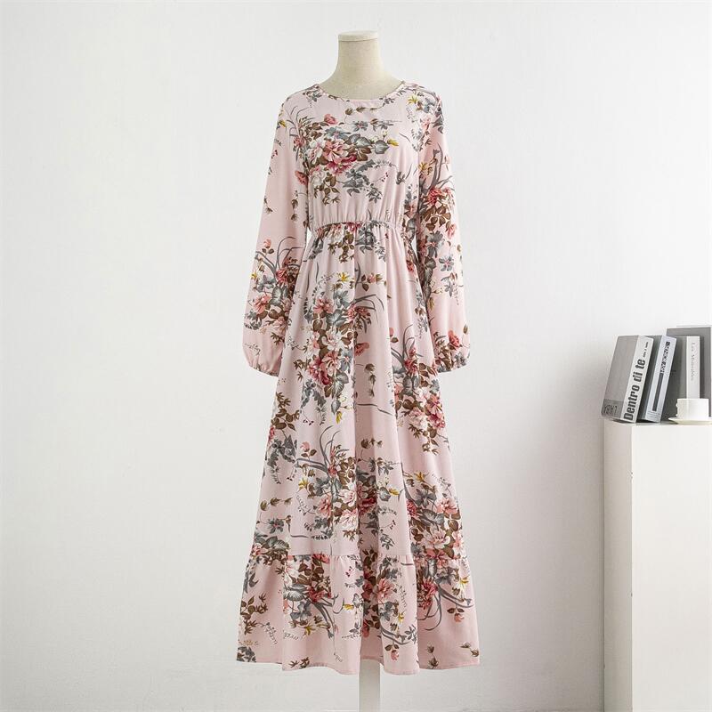 Women's Loose Fit Muslim Maxi Dress