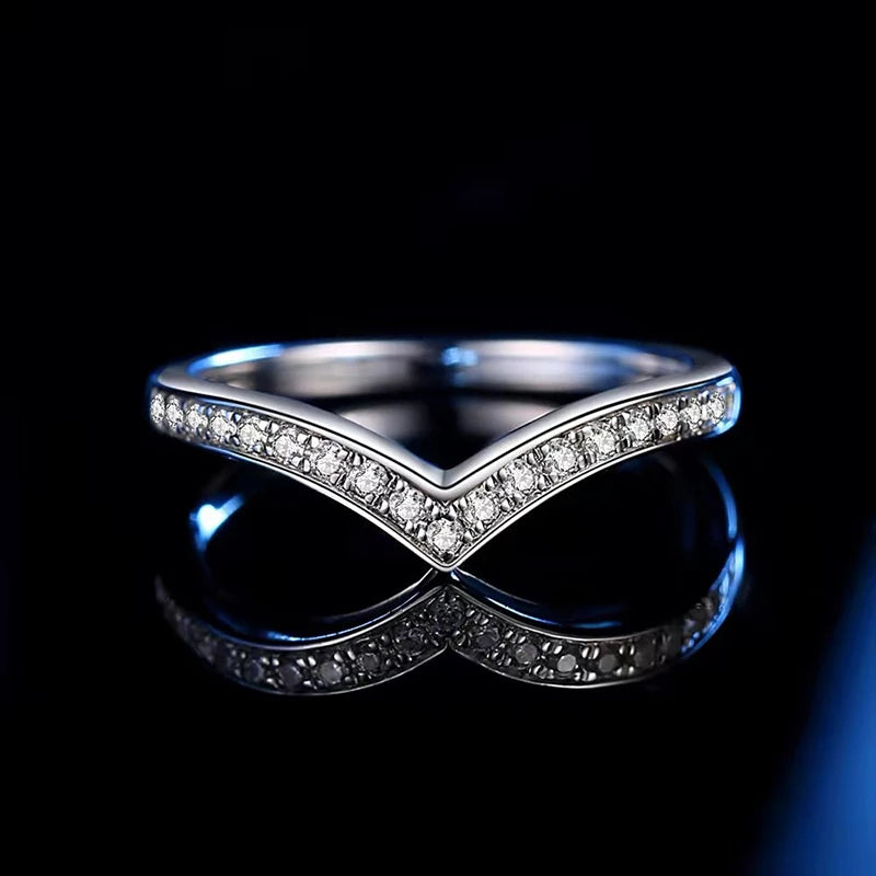 Moissanite Solitaire Ring