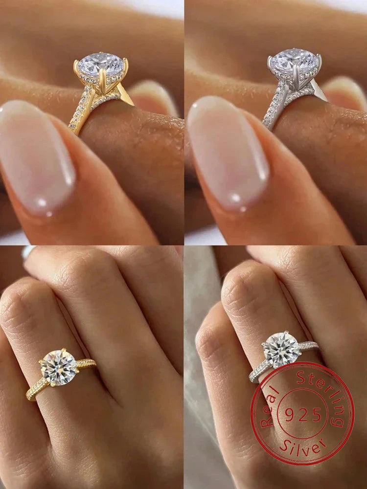 High Sparkle Silver Ring