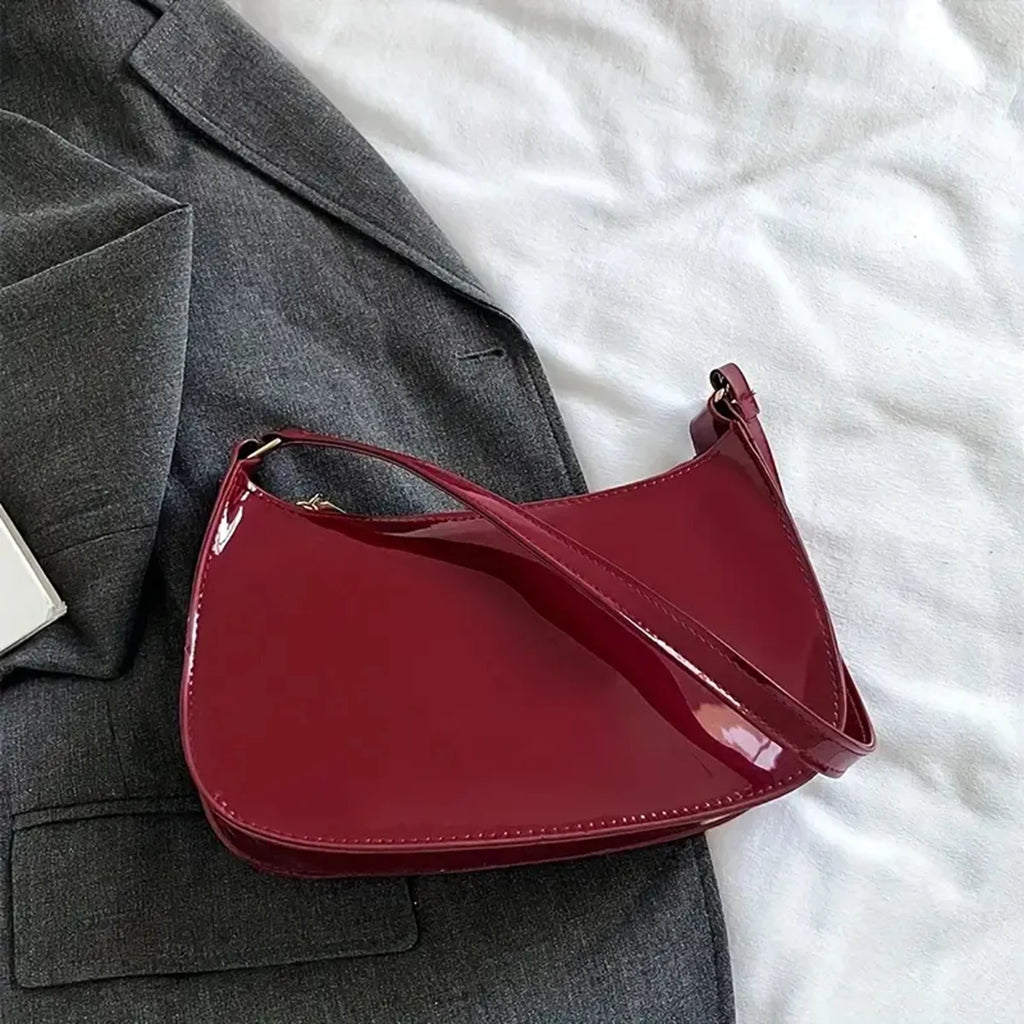 Red high-end bag for women