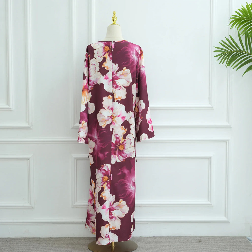 Turkish-Inspired Printed Kaftan