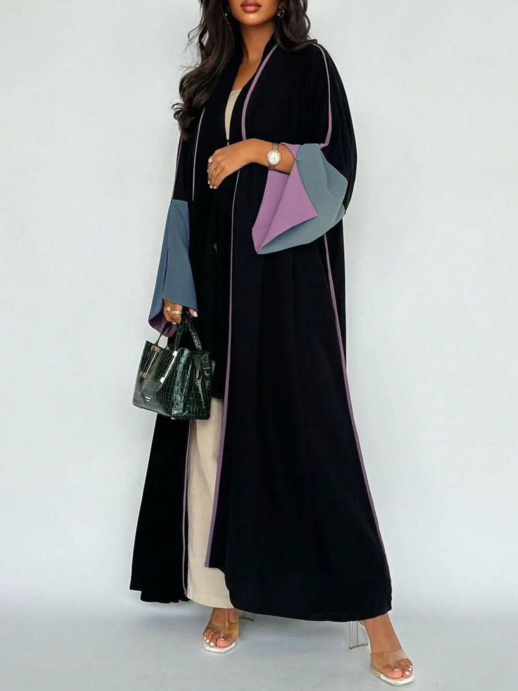 Women's Full Sleeve Modest Abaya