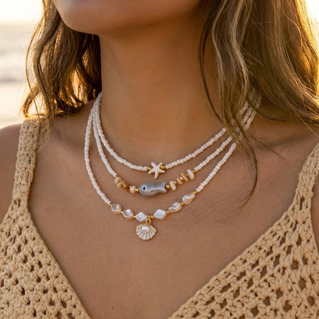 Beach Layered Necklace