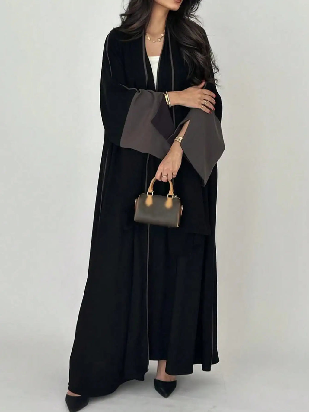 Women's Full Sleeve Modest Abaya
