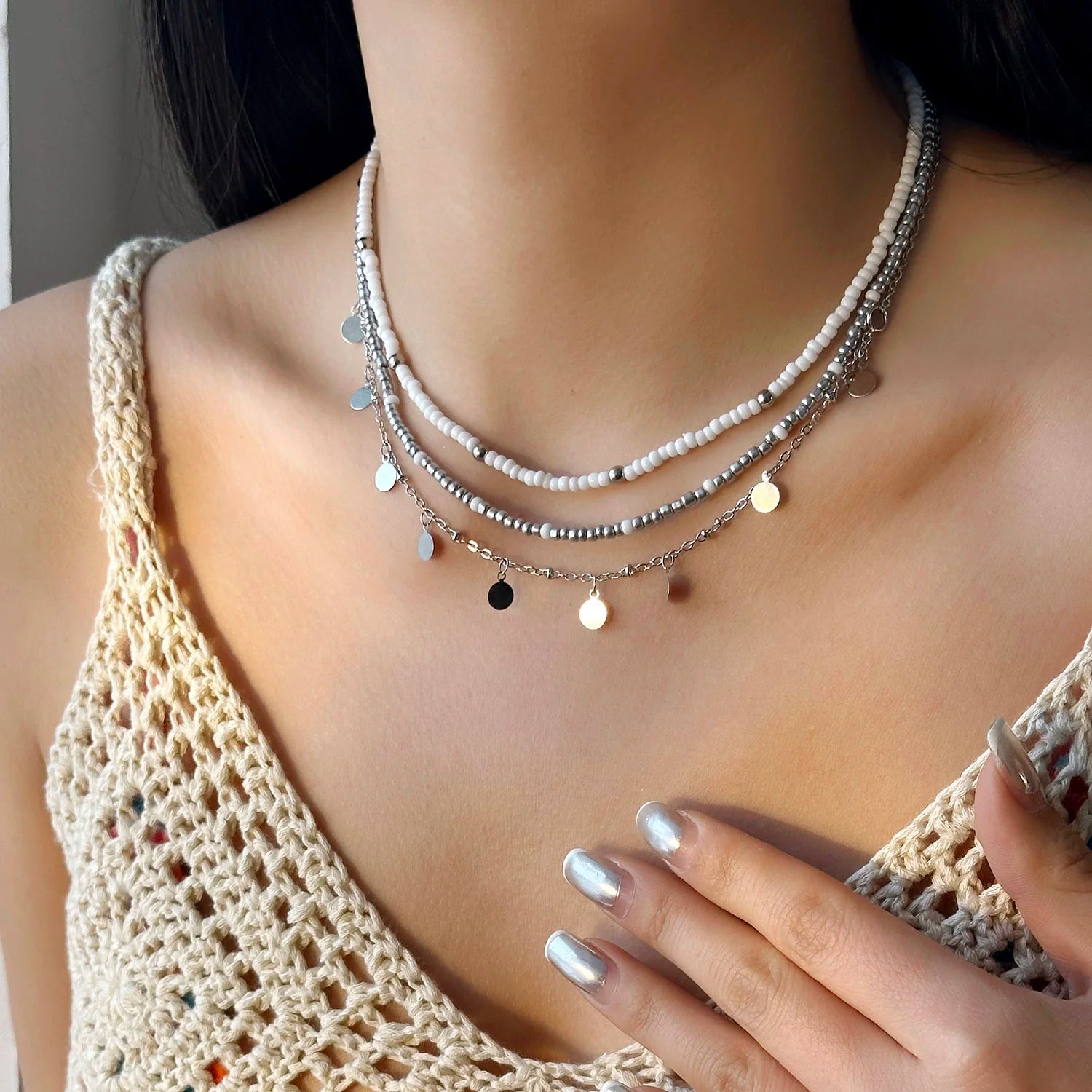 Starfish Pearl Necklace