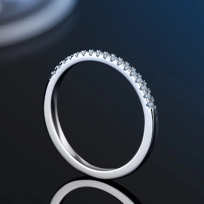 Moissanite Solitaire Ring
