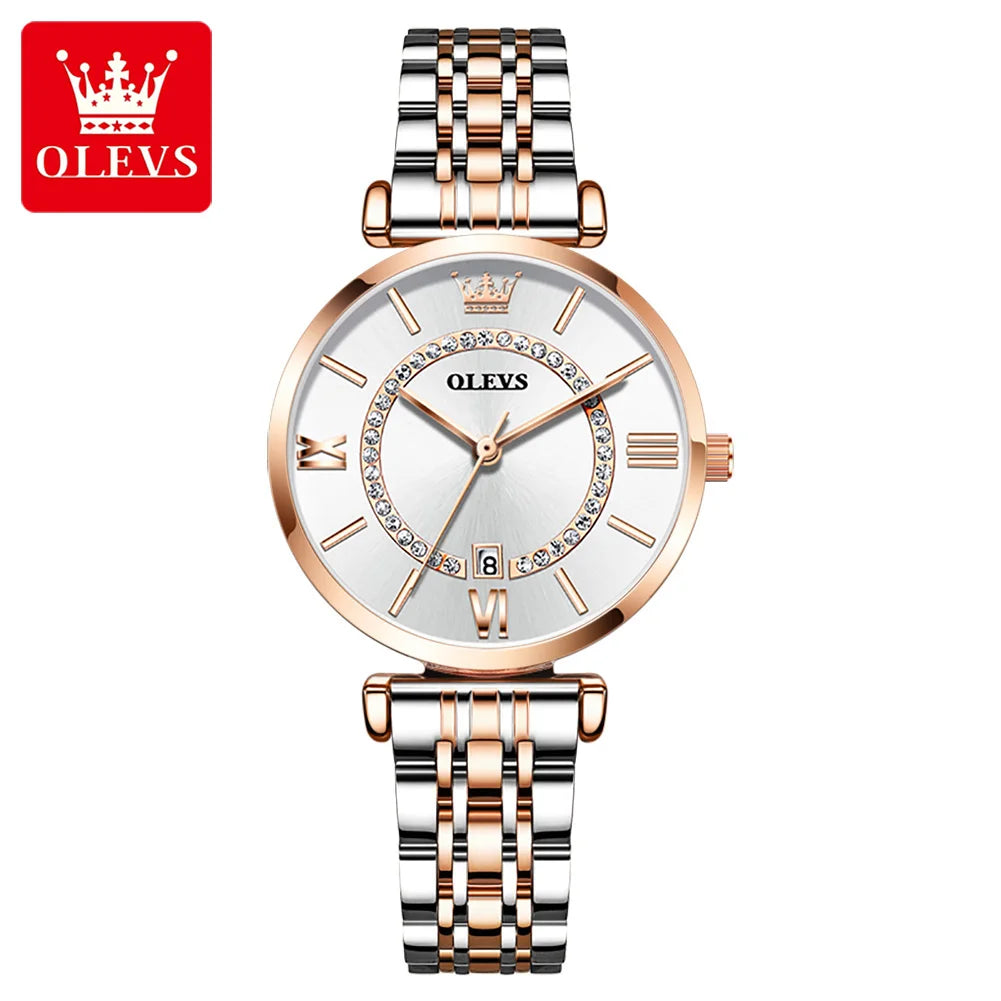 Stainless Steel Mesh Strap Watch