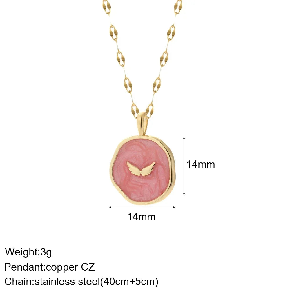 Multi-Charm Pendant Necklace