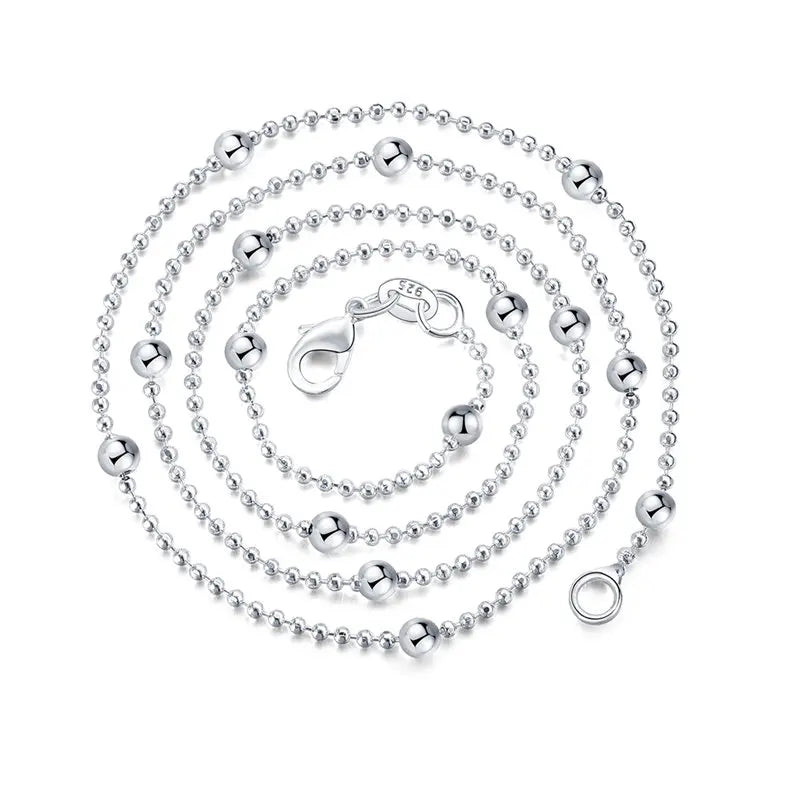 Classic Silver Bead Chain