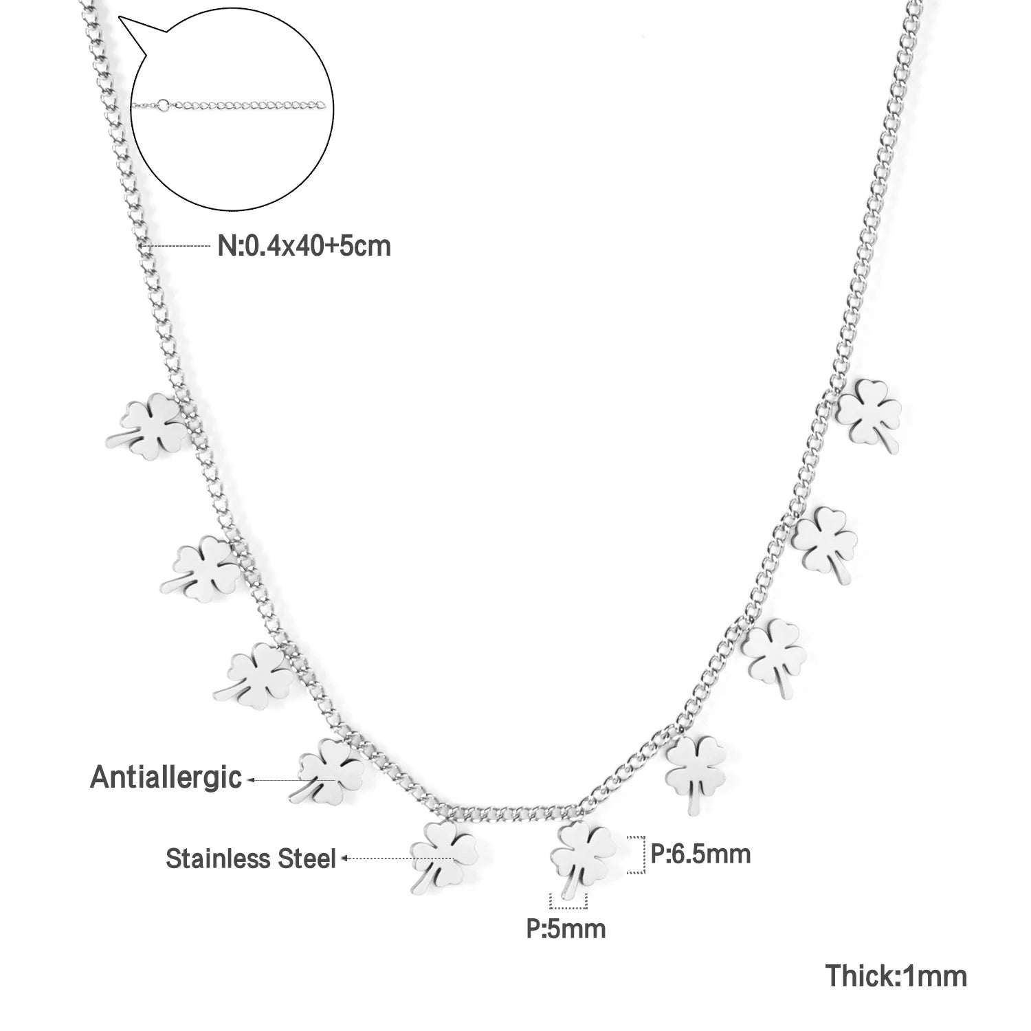 Golden Star Heart Necklace