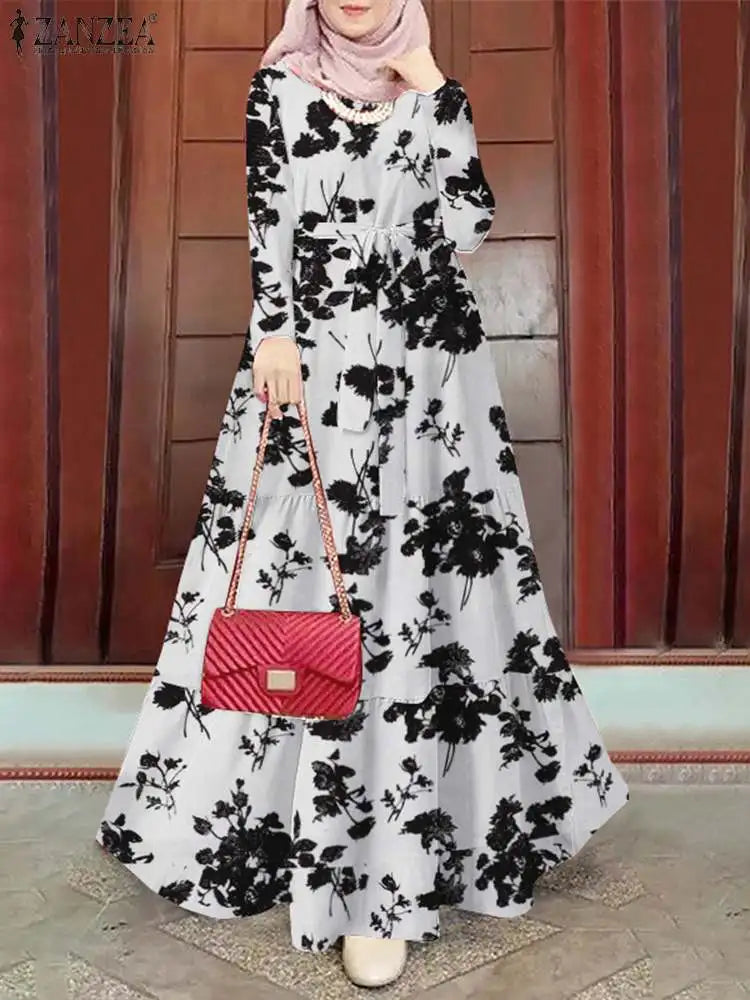 Long Sleeve Modest Holiday Dress