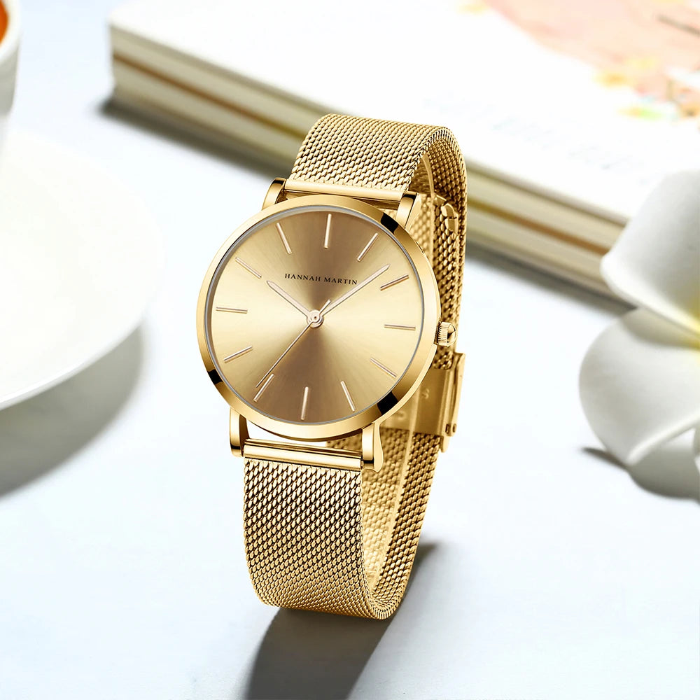 Elegant Ladies Quartz Wristwatch