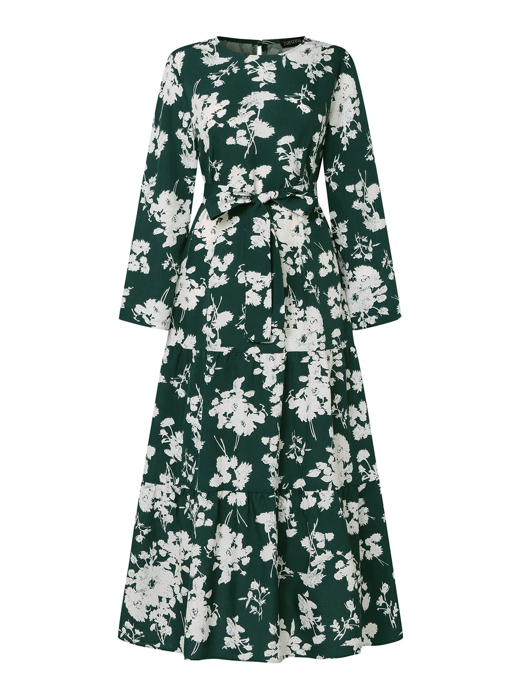 Long Sleeve Modest Holiday Dress