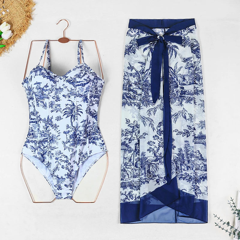Two-Piece Bikini & Cover-Up