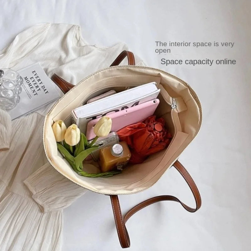 Straw bag bag women's summer