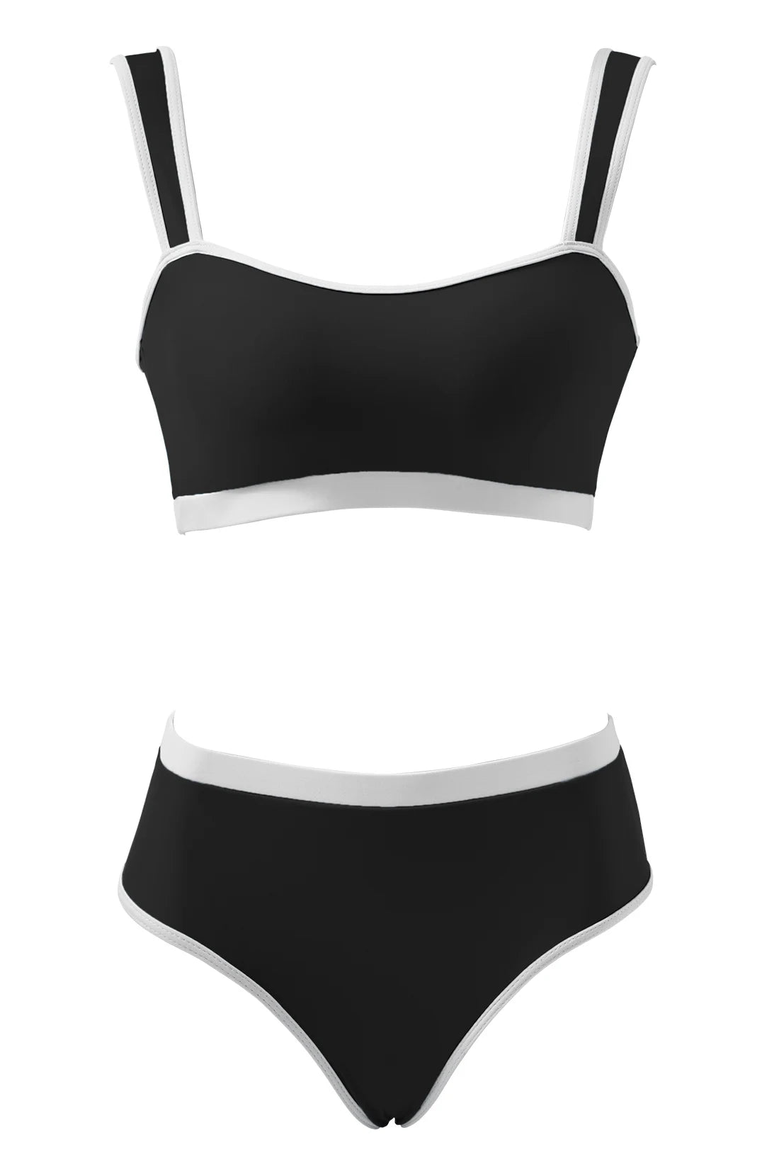 Fashion High-Waisted Swim Set