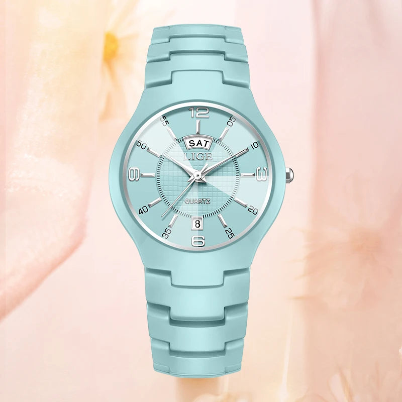 LIGE Elegant Quartz Women Watches
