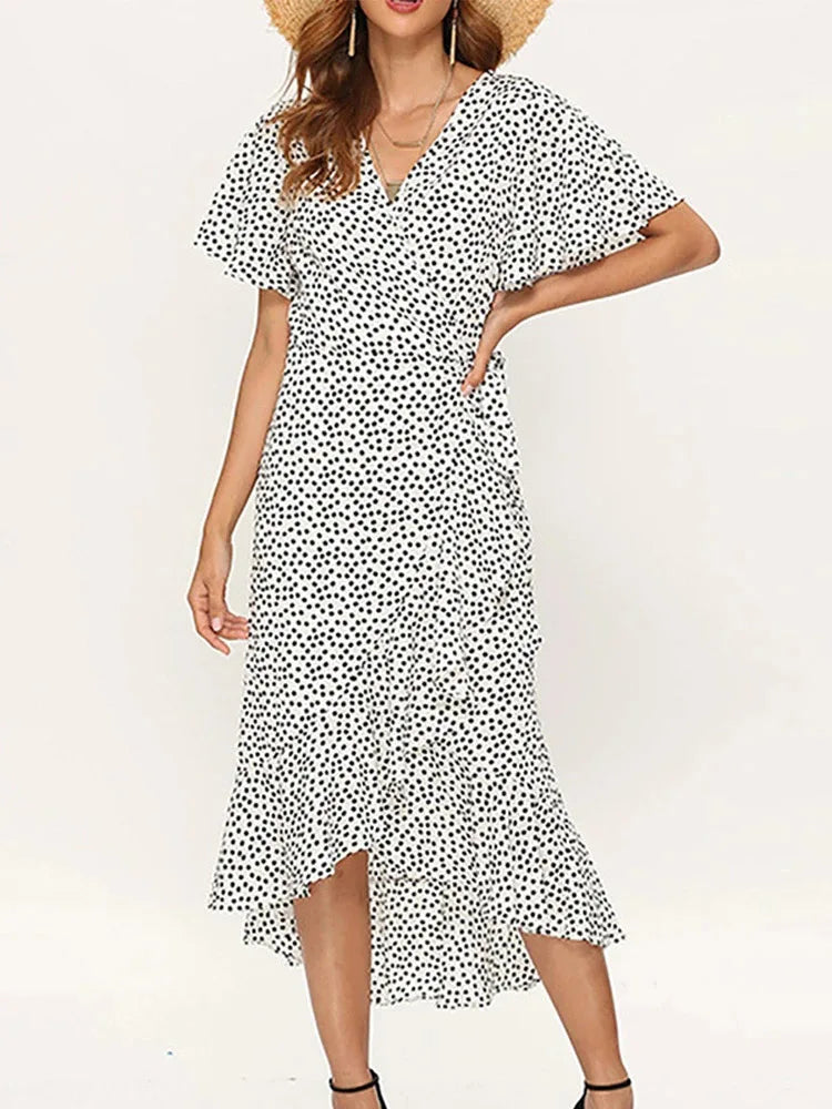 Summer Beach Maxi Dress Women