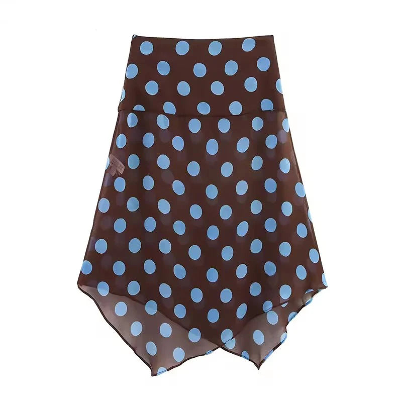 Women's Polka Dot Two-Piece Set