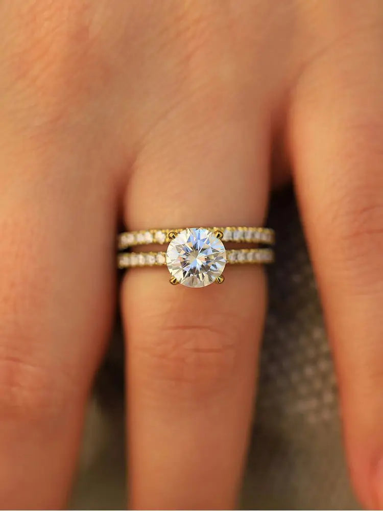 High Sparkle Silver Ring