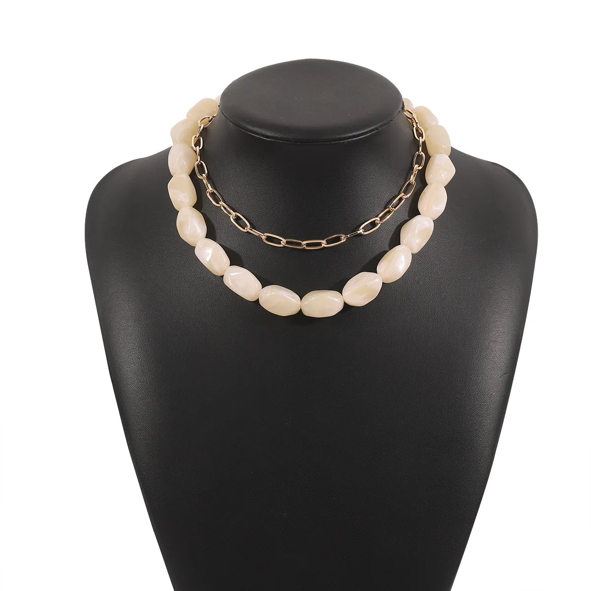 Colorful Gem Bead Necklace