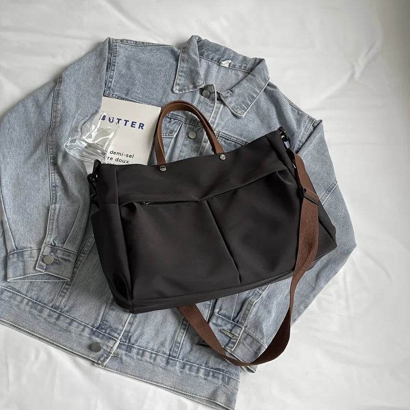 Multi-Pocket Tote Bag