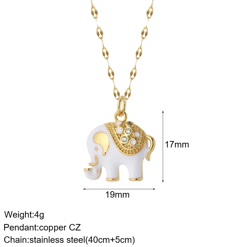 Multi-Charm Pendant Necklace