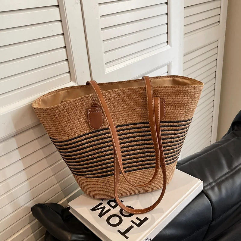 Straw bag bag women's summer