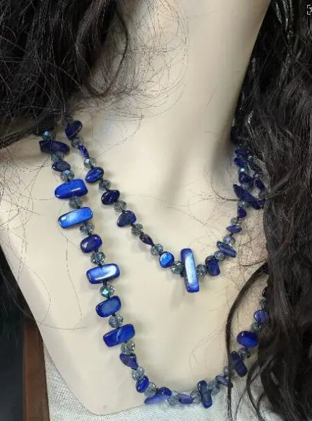 Natural Stone Layered Necklace