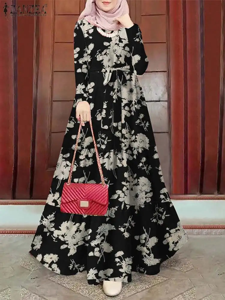 Long Sleeve Modest Holiday Dress