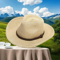 Wide Brim Panama Hat