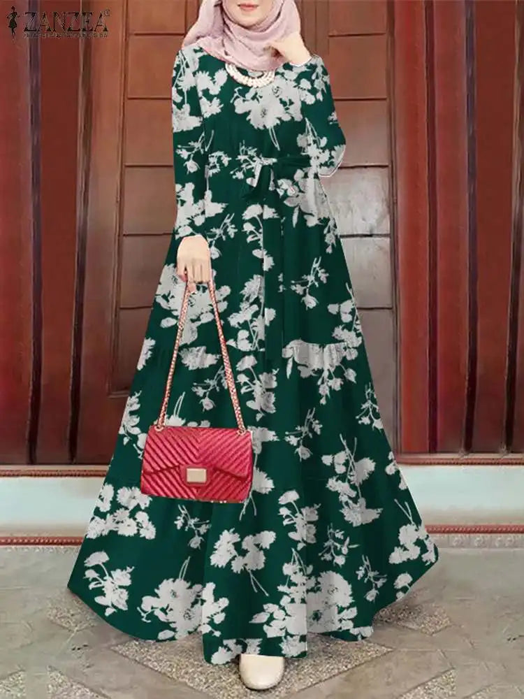 Long Sleeve Modest Holiday Dress