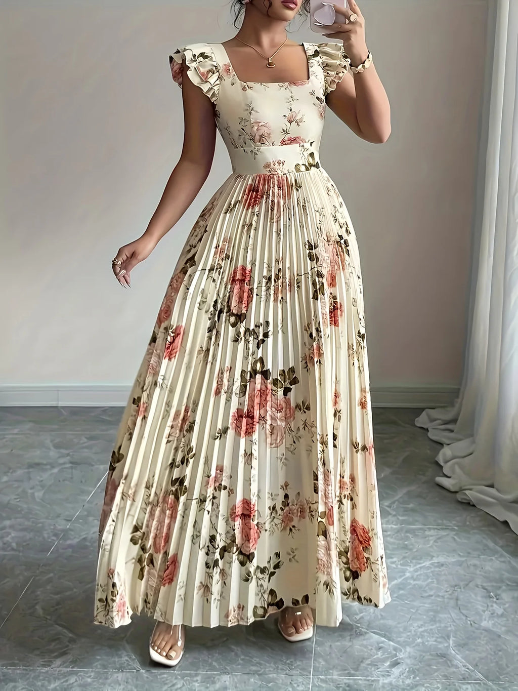 Floral Occasion Dress for Women