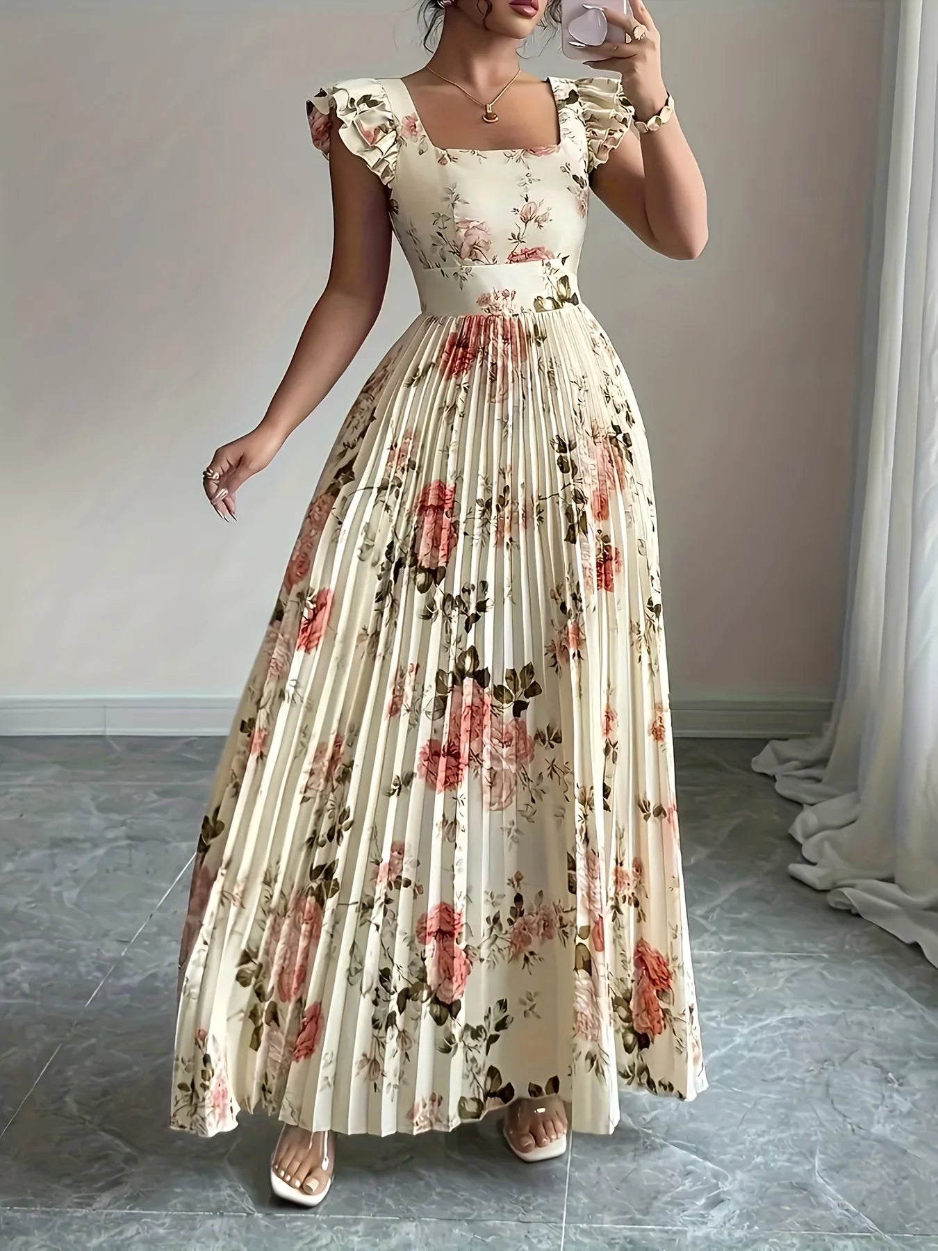 Floral Occasion Dress for Women