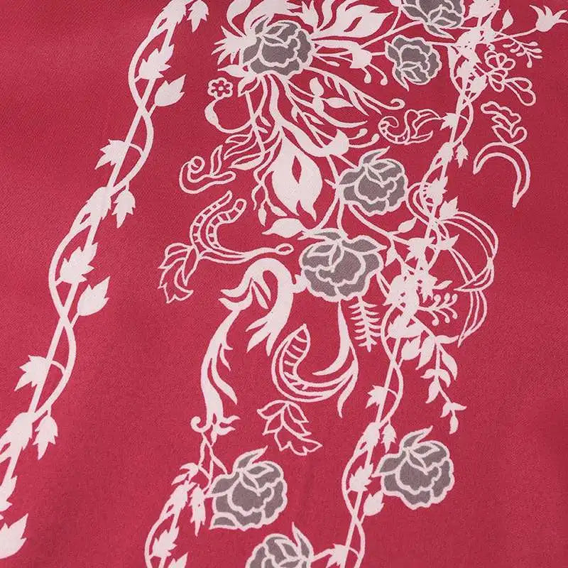 Women's Elegant Floral Kaftan Dress