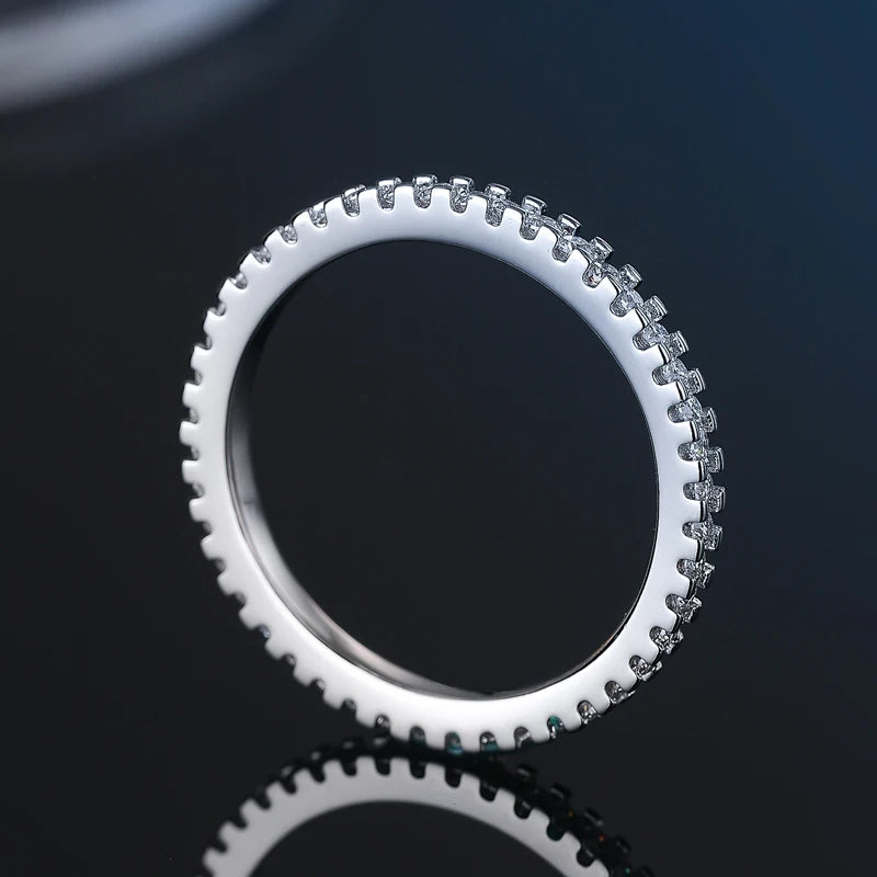 Moissanite Solitaire Ring