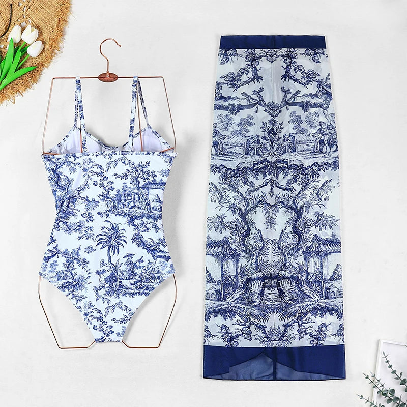 Two-Piece Bikini & Cover-Up