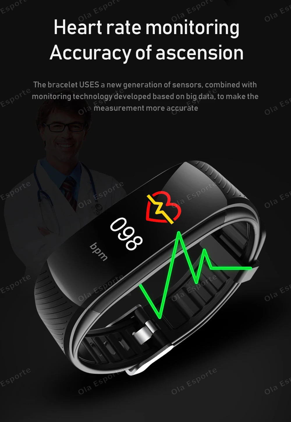 Waterproof Fitness Tracker