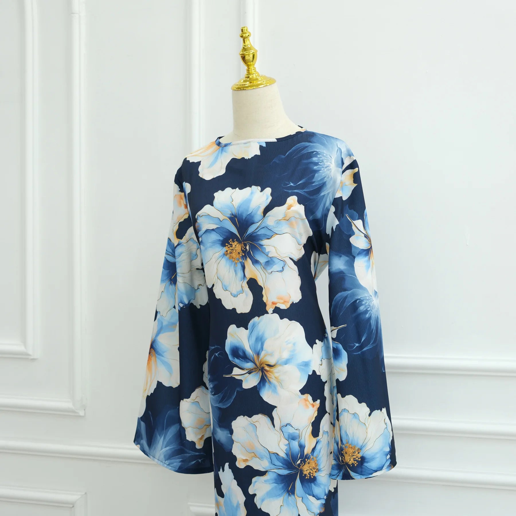Turkish-Inspired Printed Kaftan