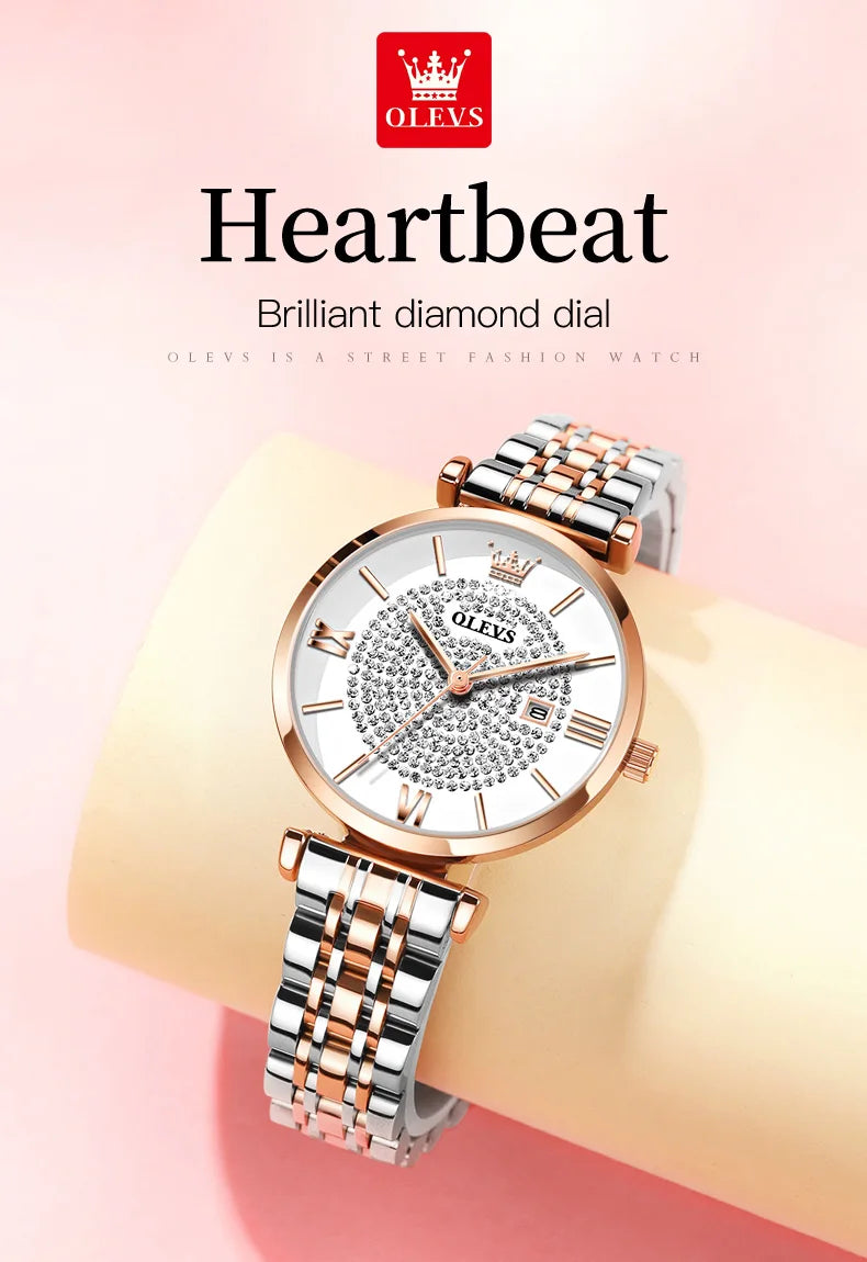Stainless Steel Mesh Strap Watch