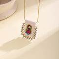 Catholic Sacred Heart Necklace
Virgin Mary Pendant Necklace