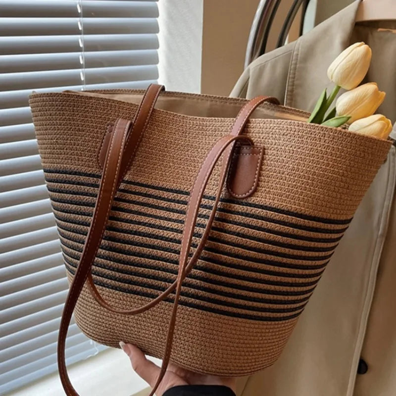 Straw bag bag women's summer