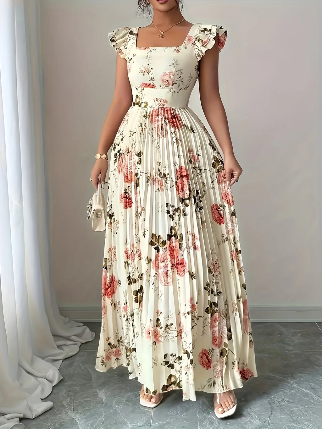 Floral Occasion Dress for Women