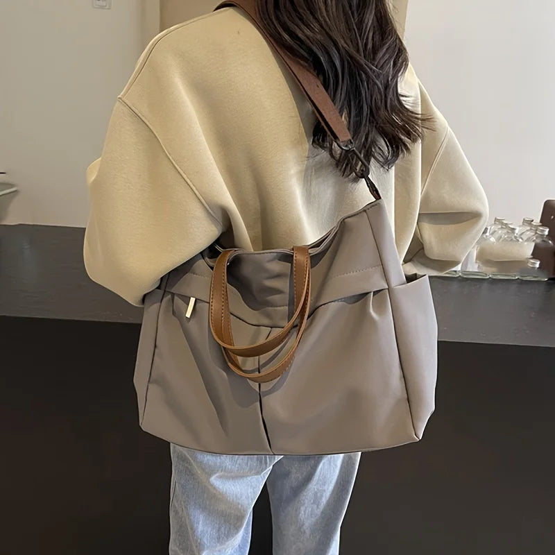 Multi-Pocket Tote Bag