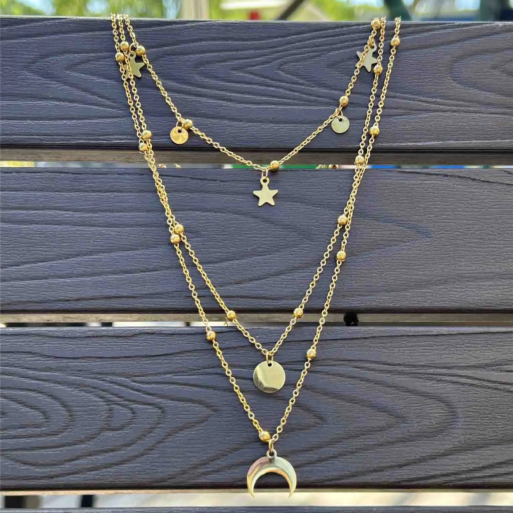 Celestial Charm Choker Necklace