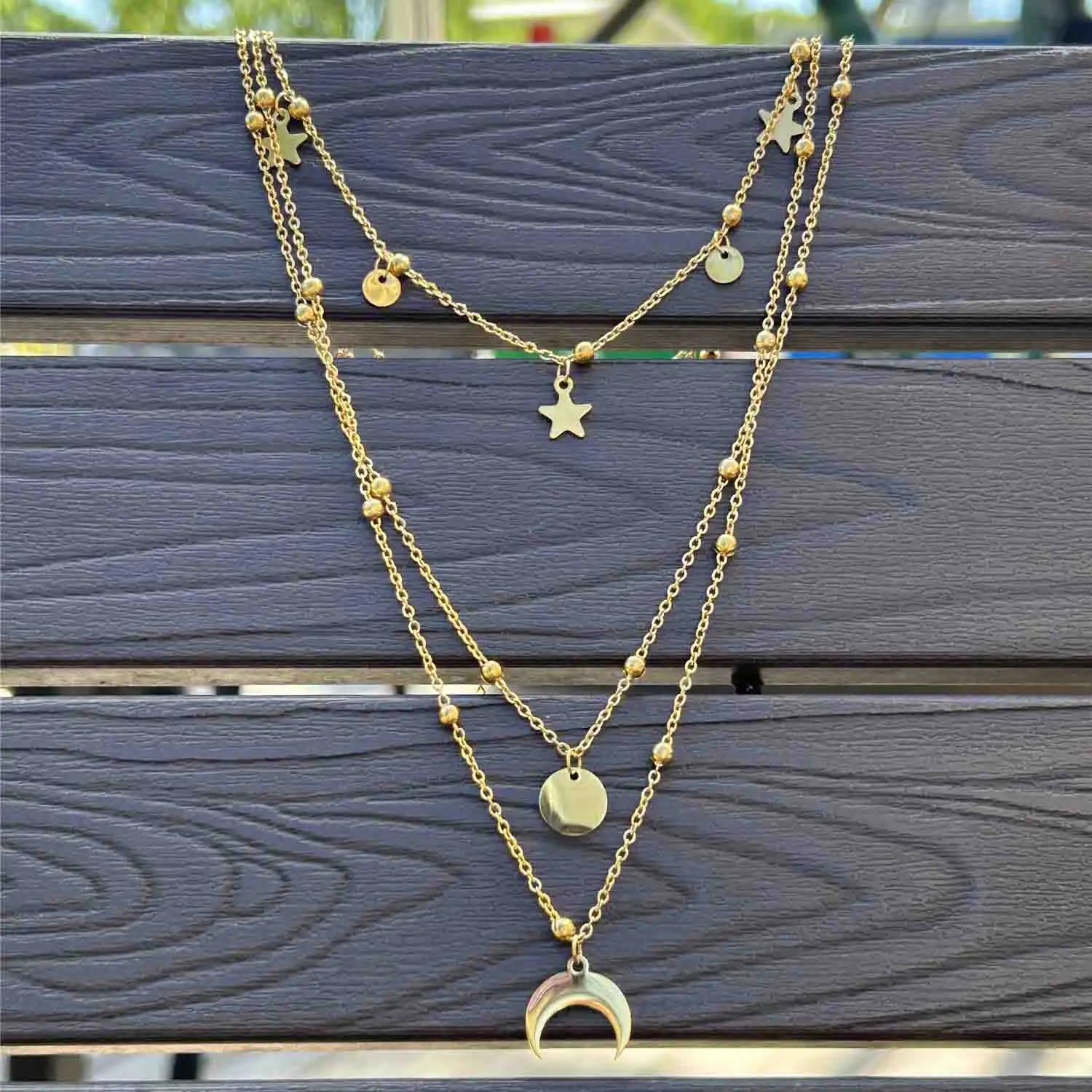 Celestial Charm Choker Necklace